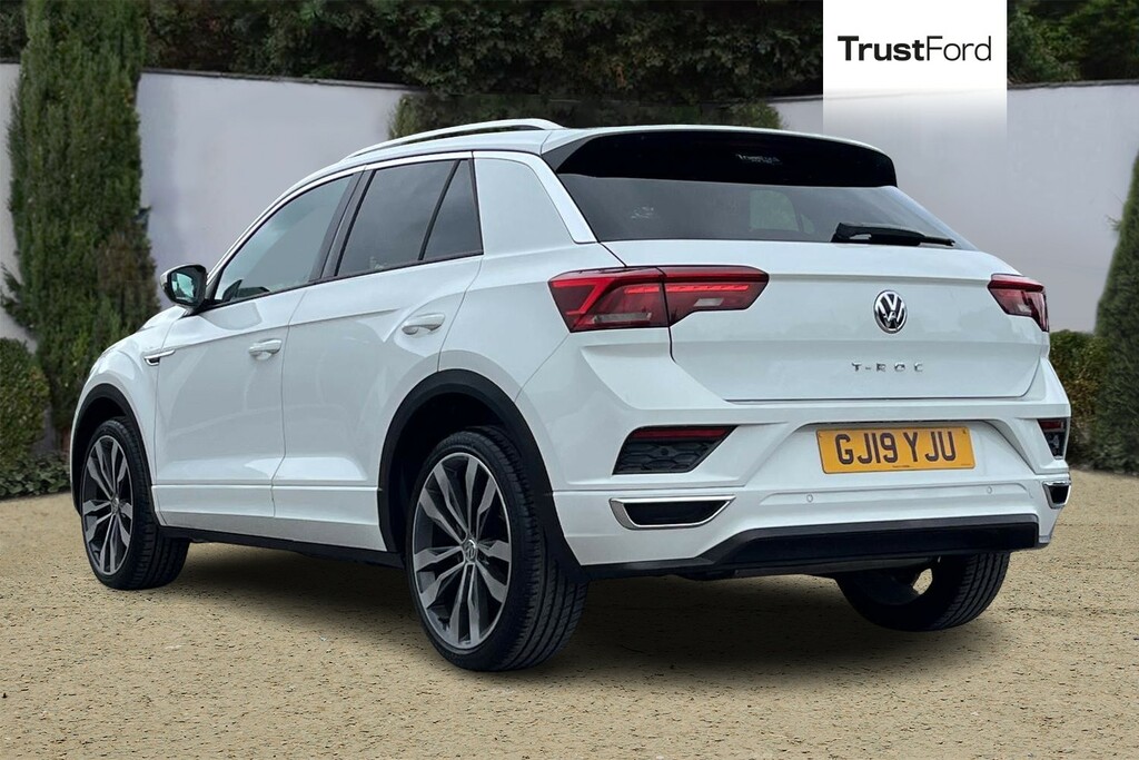 Volkswagen T-Roc 1.5 Tsi Gpf Evo R-line Suv Euro White #2