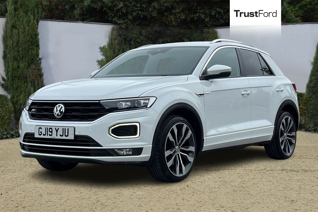 Volkswagen T-Roc 1.5 Tsi Gpf Evo R-line Suv Euro White #5