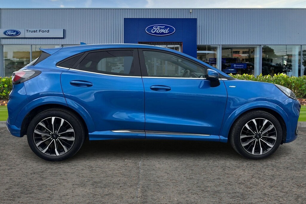 Ford Puma 1.0 Ecoboost Hybrid Mhev 155 St-line Vignale Blue #3