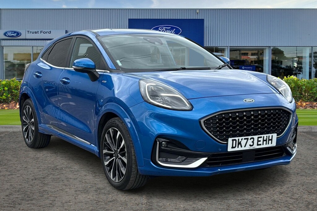 Ford Puma 1.0 Ecoboost Hybrid Mhev 155 St-line Vignale Blue