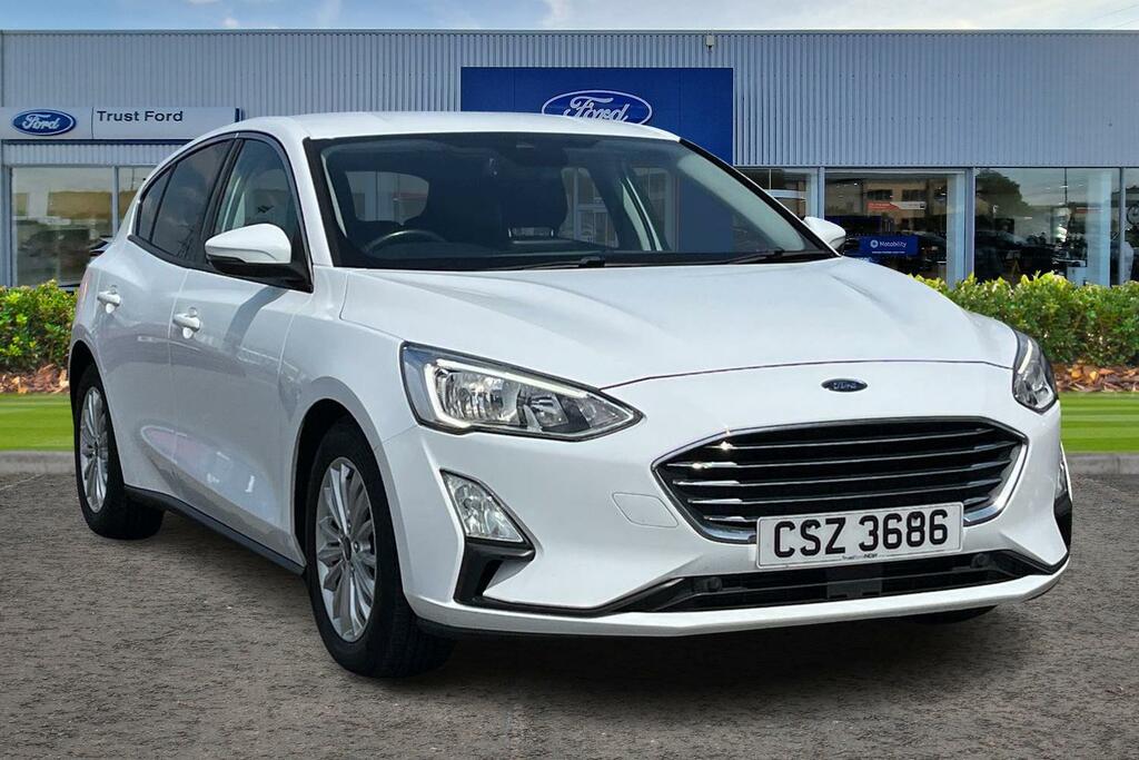 Ford Focus 1.0 Ecoboost 125 Titanium - Front Rear Senso White