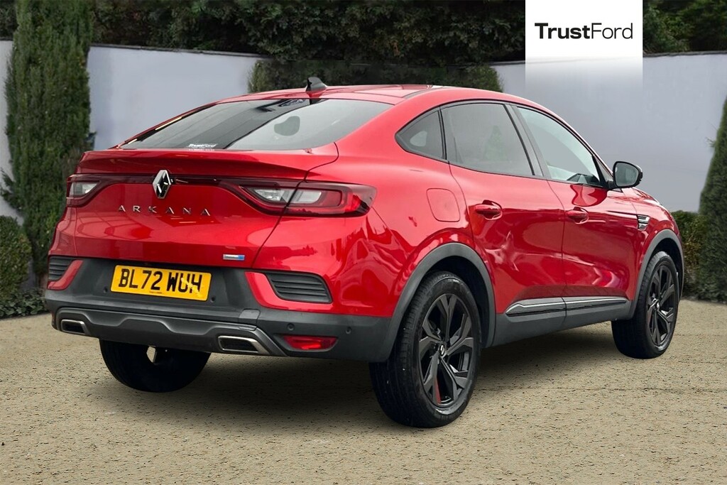 Renault Arkana 1.6 E-tech R.s. Line Suv Hybrid 2W Red #4