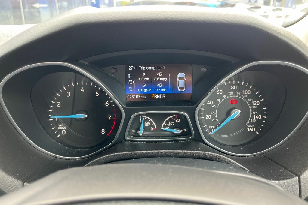 Ford Focus 1.5 Ecoblue St-line X Euro 6 Ss White #13