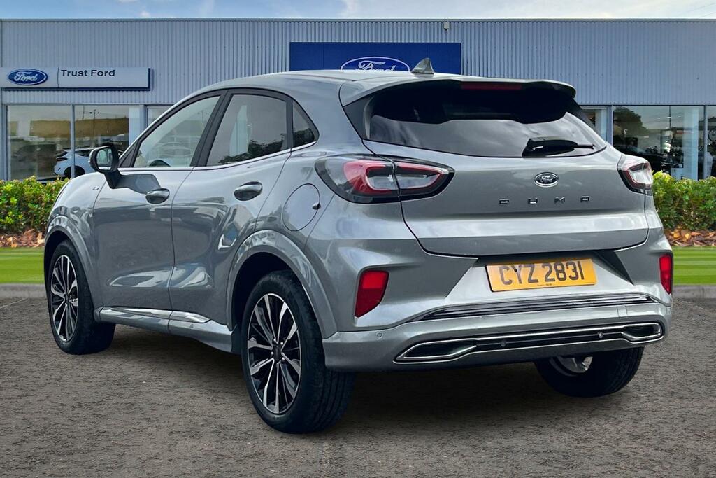 Ford Puma 1.0 Ecoboost Hybr Mhev 155 St-line Vignale Dct Silver #2