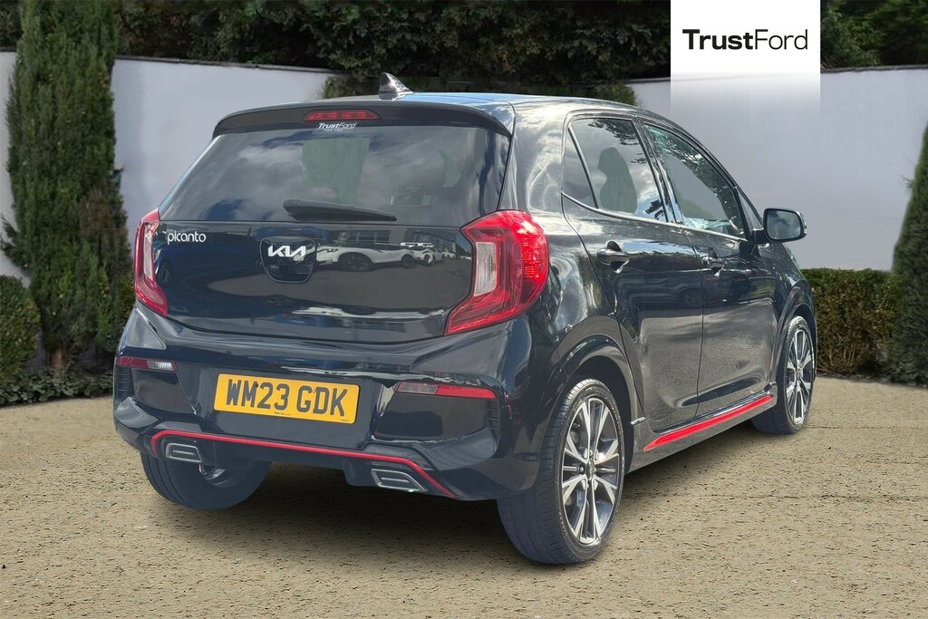 Kia Picanto 1.0 Dpi Gt-line Hatchback Euro 6 Black #4