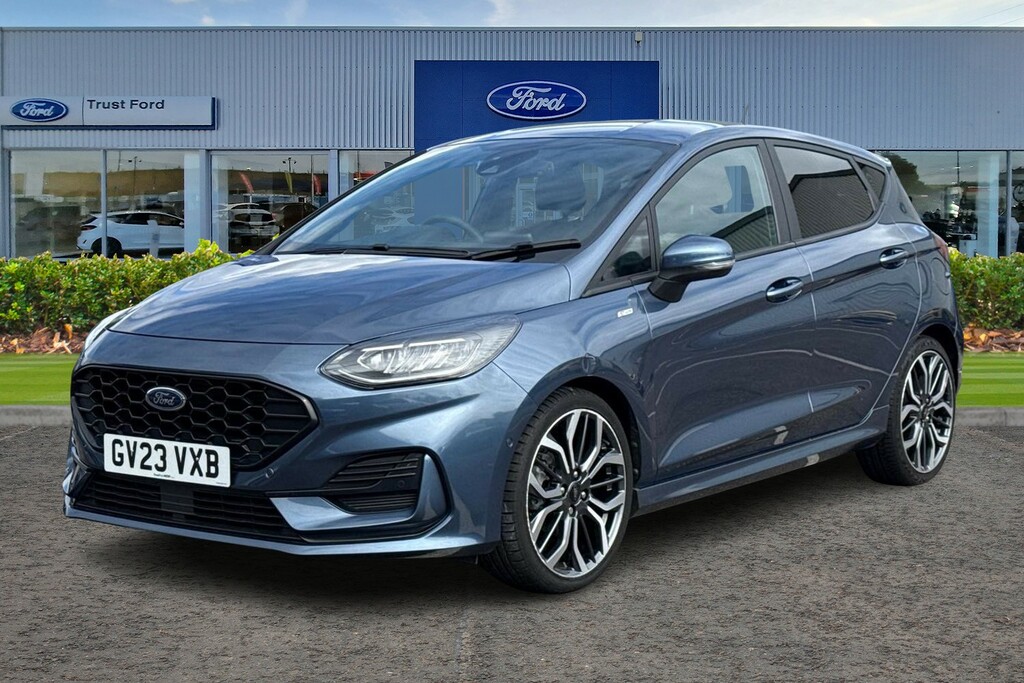 Ford Fiesta 1.0T Ecoboost Mhev St-line X Hatchback Blue #5