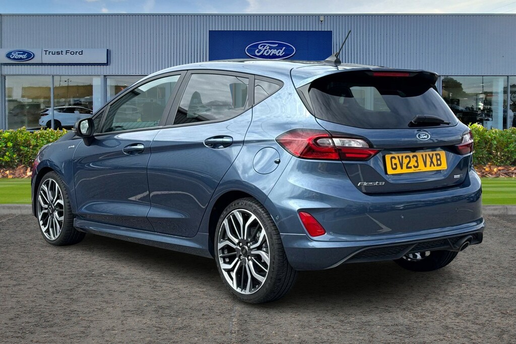 Ford Fiesta 1.0T Ecoboost Mhev St-line X Hatchback Blue #2