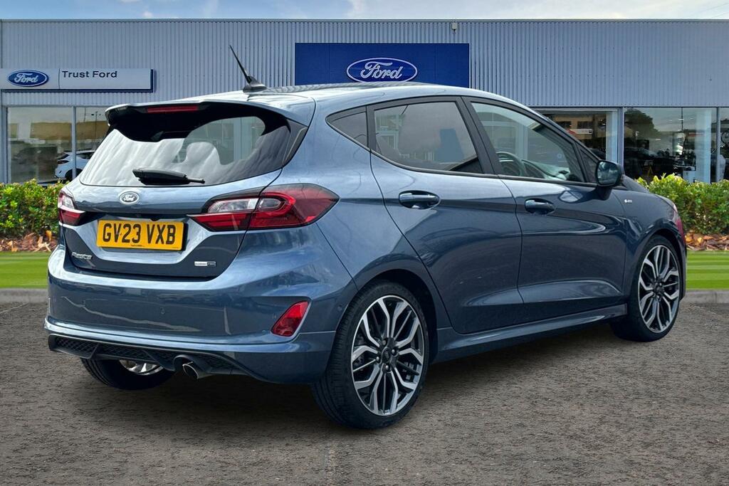 Ford Fiesta 1.0T Ecoboost Mhev St-line X Hatchback Blue #4