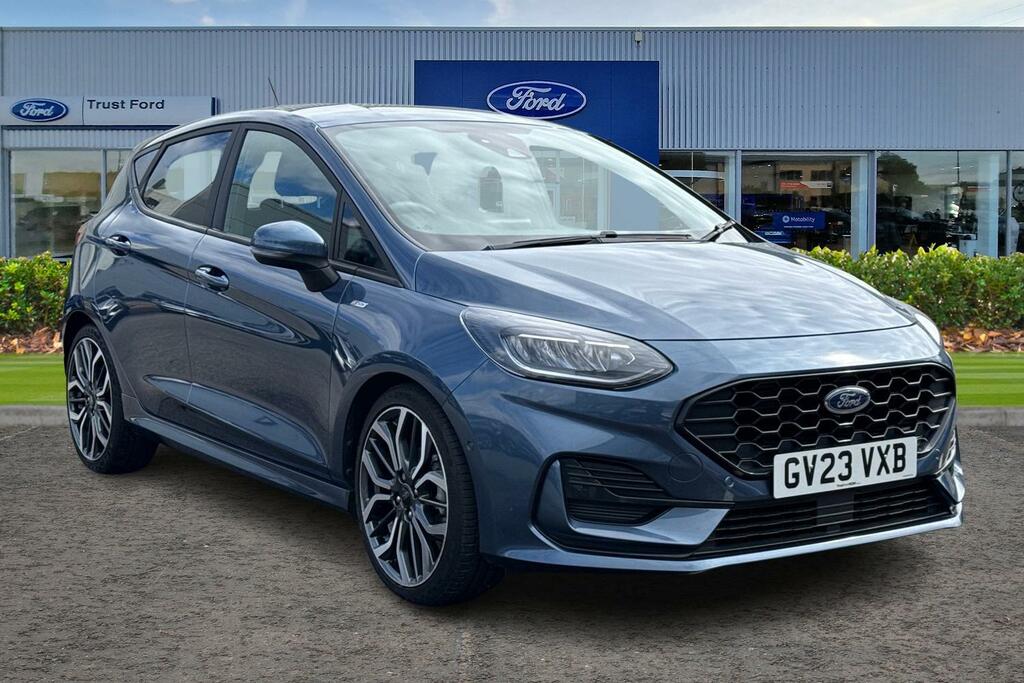 Ford Fiesta 1.0T Ecoboost Mhev St-line X Hatchback Blue