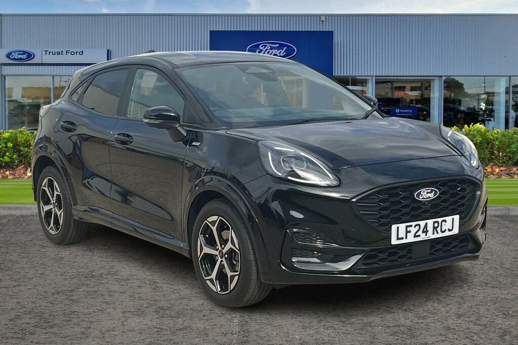 Ford Puma 1.0T Ecoboost Mhev St-line Suv Hybrid D Black