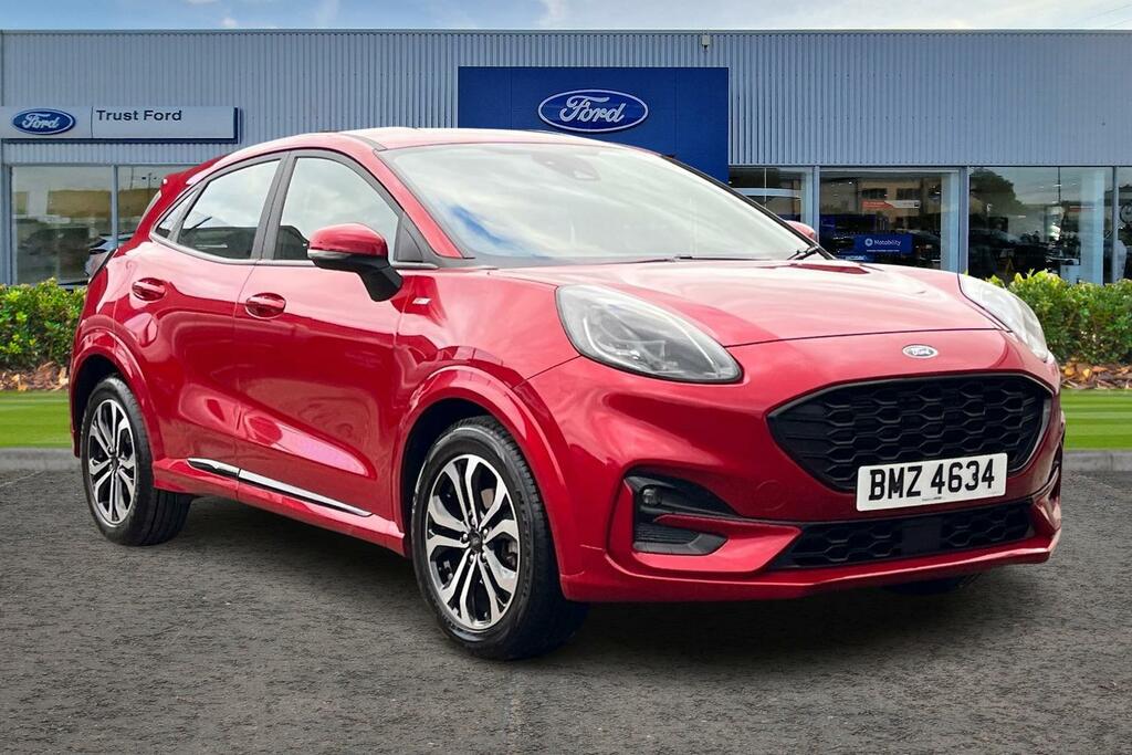Ford Puma 1.0T Ecoboost Mhev St-line Suv Hybrid M Red