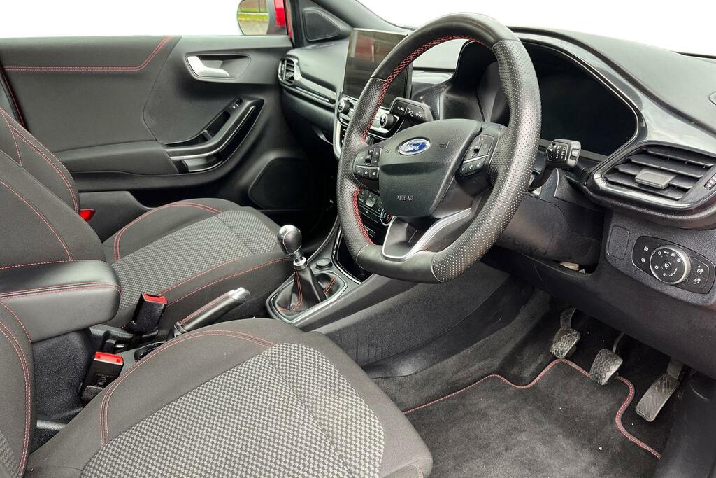 Ford Puma 1.0 Ecoboost Hybrid Mhev Vivid Ruby Edition Red #9
