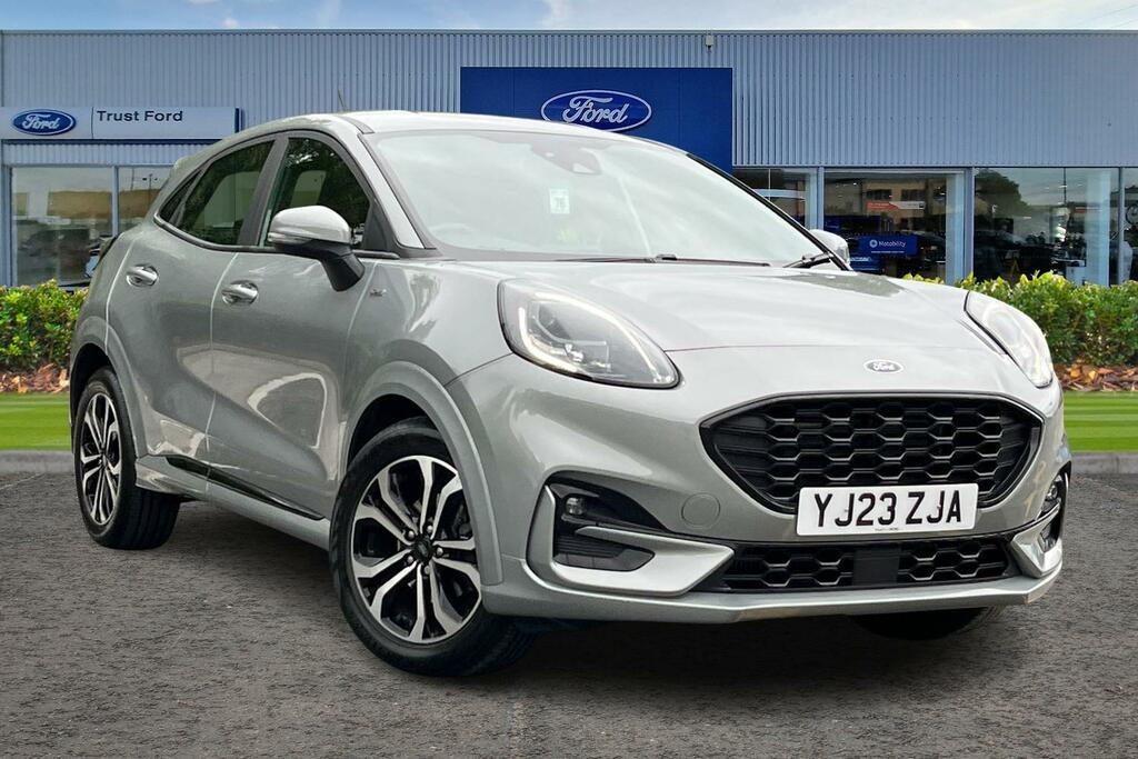 Ford Puma 1.0T Ecoboost Mhev St-line Suv Hybrid M Silver