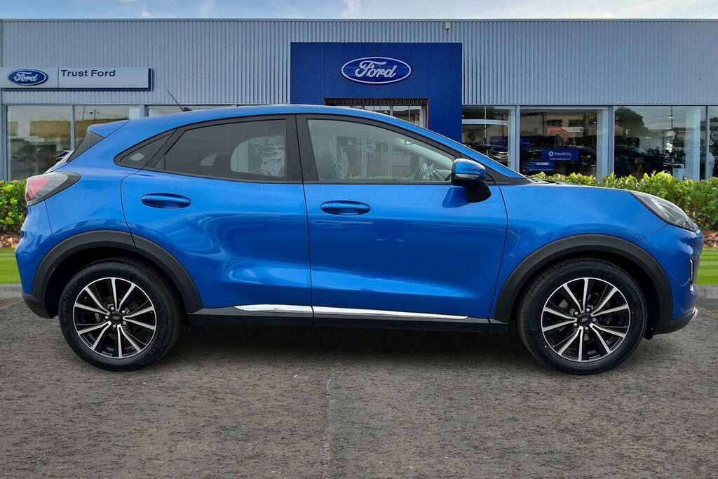 Ford Puma 1.0T Ecoboost Mhev Titanium Suv Hybrid Blue #3