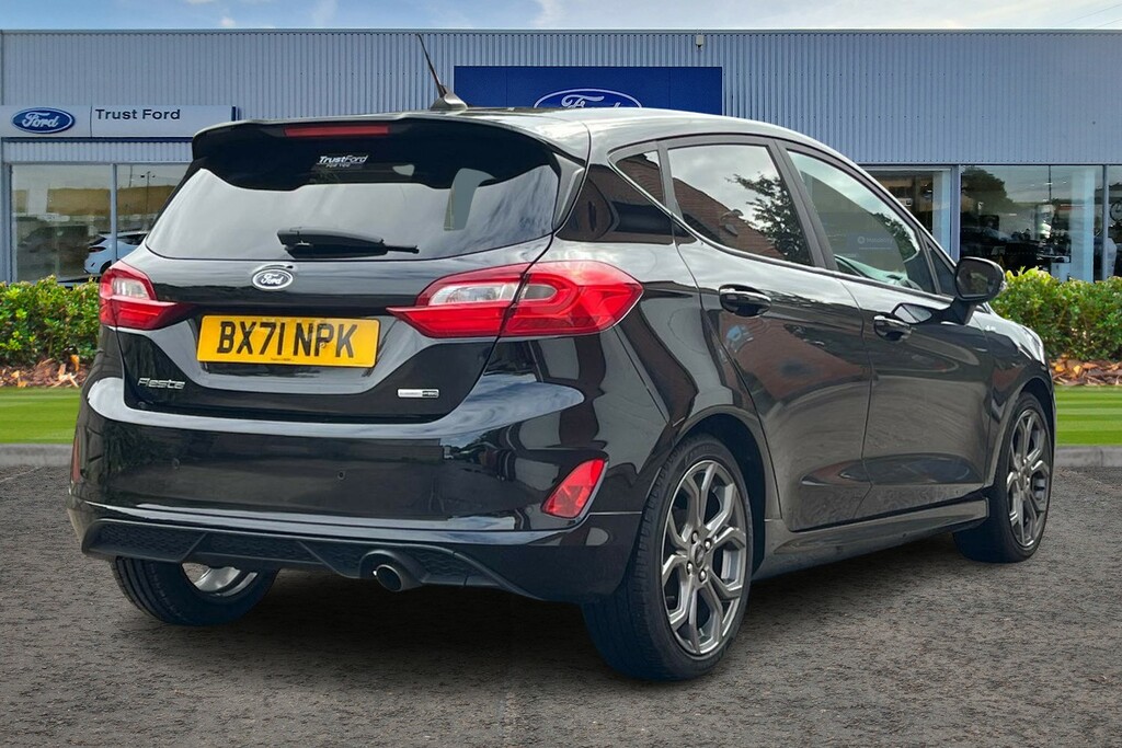 Ford Fiesta 1.0 St-line Edition 124 Bhp Black #4