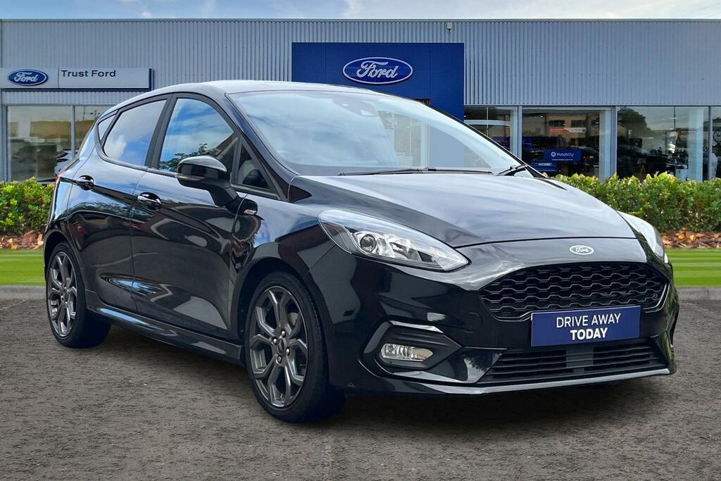 Ford Fiesta 1.0 St-line Edition 124 Bhp Black #1