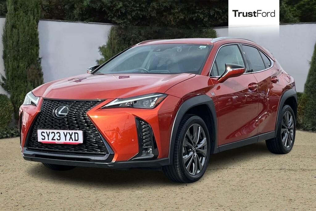 Lexus UX 2.0 F-sport Design Cvt Orange #5
