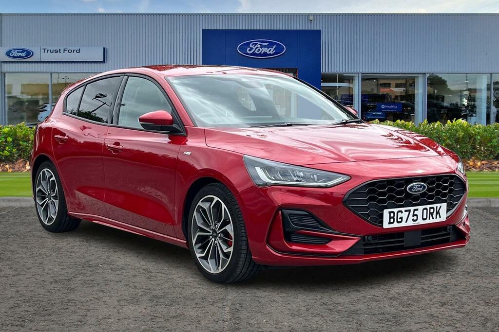 Ford Focus 1.0T Ecoboost Mhev St-line X Hatchback Red