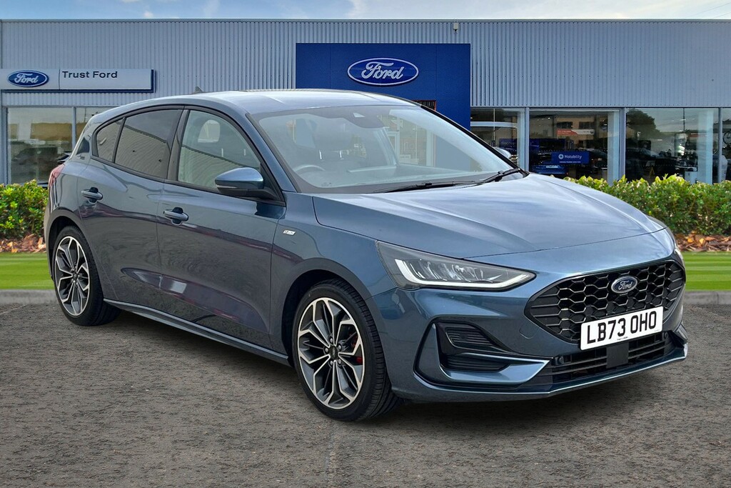 Ford Focus 1.0T Ecoboost St-line X Hatchback Manua Blue