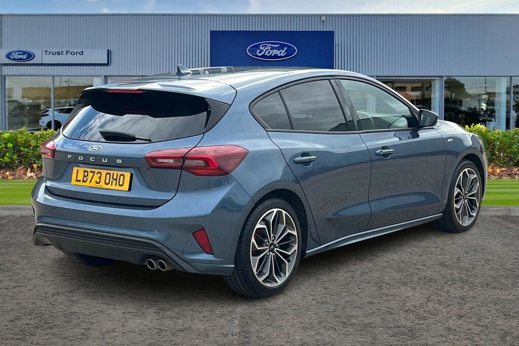 Ford Focus 1.0T Ecoboost St-line X Hatchback Manua Blue #4
