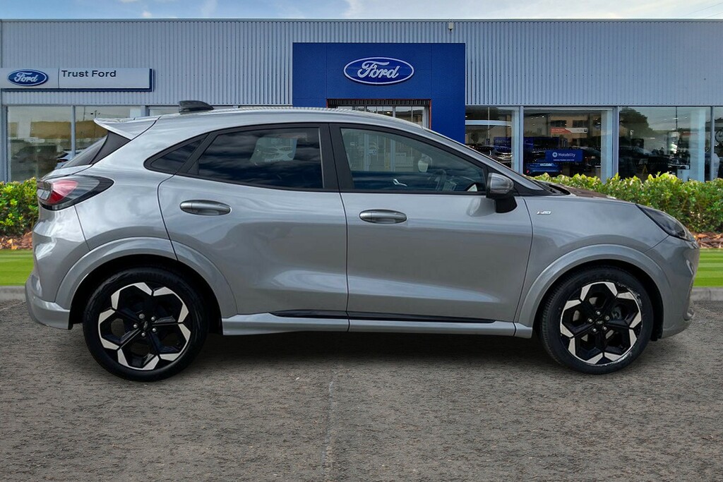 Ford Puma 1.0T Ecoboost Mhev St-line X Suv Hybrid Silver #3