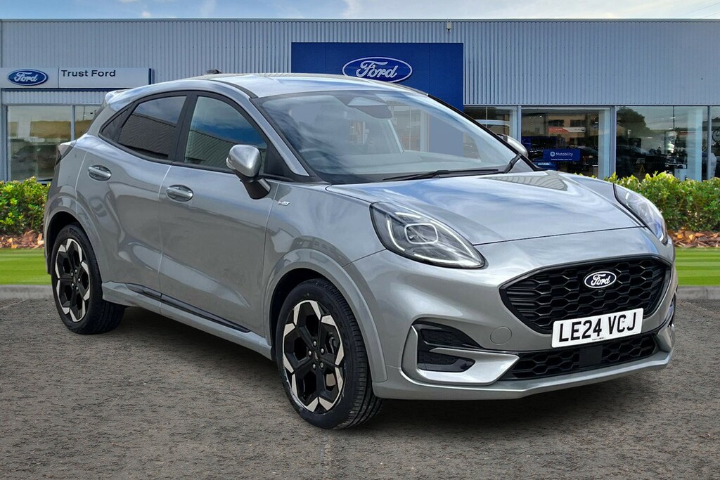 Ford Puma 1.0T Ecoboost Mhev St-line X Suv Hybrid Silver