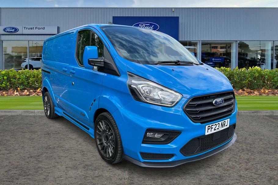 Ford Transit Custom 320 Msrt L1 Swb Fwd 2.0 Ecoblue 170Ps Low Roo Blue