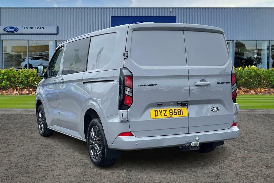 Ford Transit Custom 320 Limited L1 Swb Double Cab In Van Fwd 2.0 Ecobl DYZ8581 Grey #2