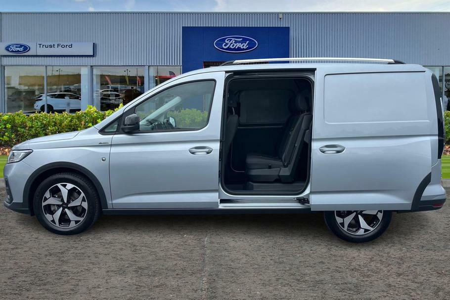Ford Transit Connect 240 Active L1 Swb Flexcab 2.0 Ecoblue 122Ps Silver #5