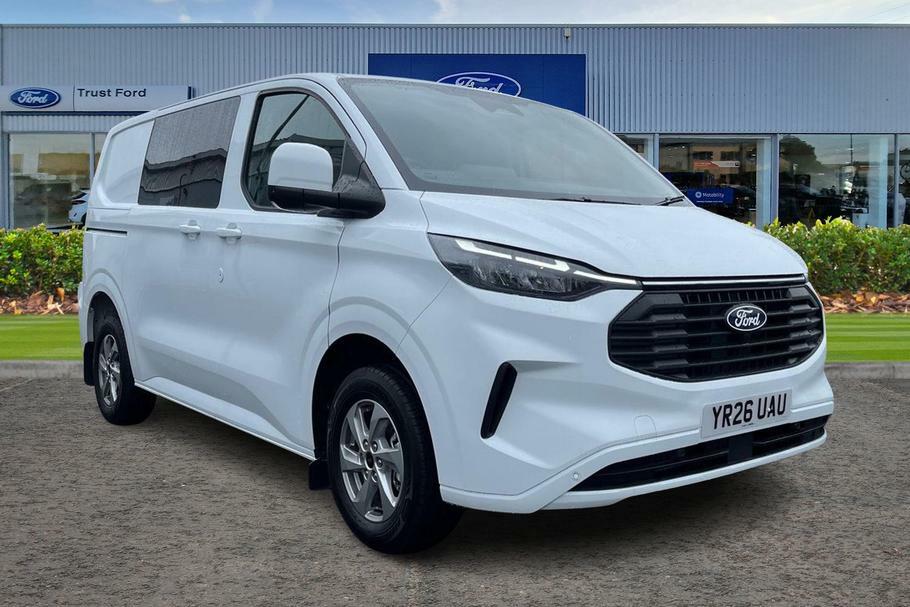 Ford Transit Custom 320 Limited L1 Swb Fwd 2.0 Ecoblue 136Ps Low Roof White