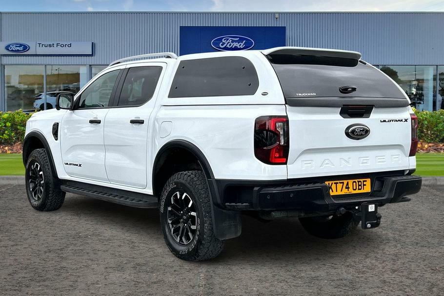 Ford Ranger Wildtrak X 2.0 Ecoblue 205Ps 4X4 Double Cab P White #2