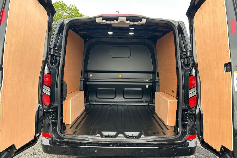 Ford Transit Custom 320 Limited L2 Lwb Double Cab In Van Fwd 2.0 Ecobl YM75BZO Black #6