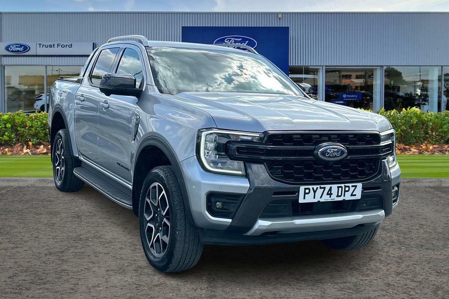 Ford Ranger Wildtrak 3.0 Ecoblue V6 240Ps 4X4 Double Cab Silver