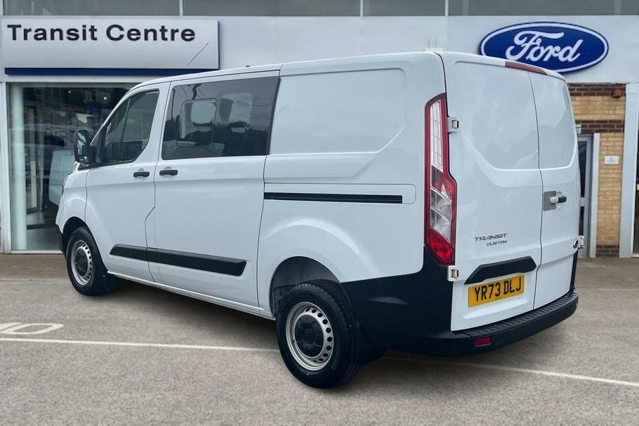 Ford Transit Custom 300 Leader L1 Swb Double Cab Fwd 2.0 Ecoblue 105Ps YR73DLJ White #2