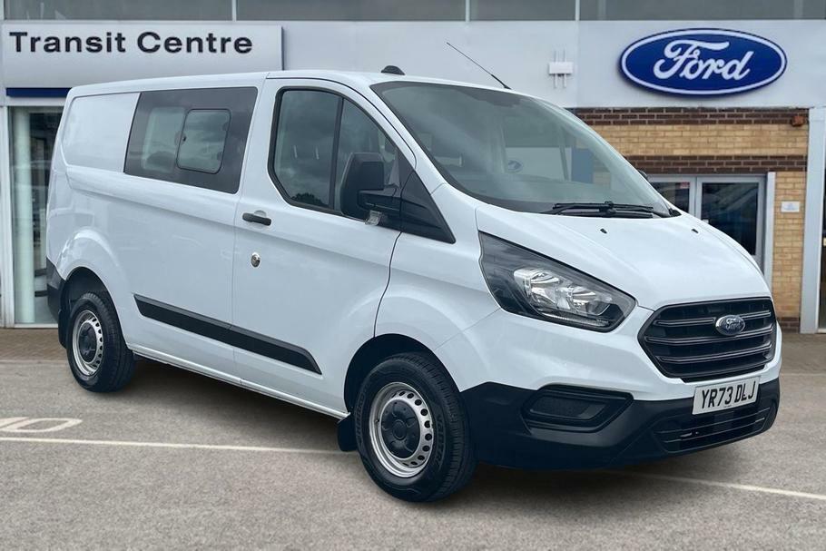 Ford Transit Custom 300 Leader L1 Swb Double Cab Fwd 2.0 Ecoblue 105Ps White
