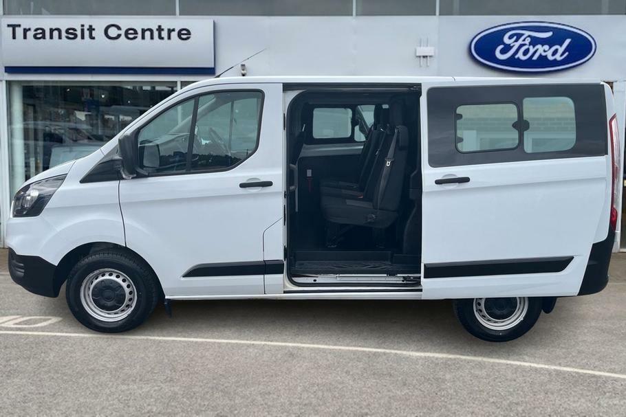 Ford Transit Custom 300 Leader L1 Swb Double Cab Fwd 2.0 Ecoblue 105Ps YR73DLJ White #4