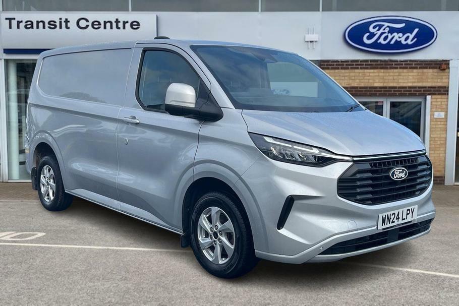 Ford Transit Custom 300 Limited L1 Swb Fwd 2.0 Ecoblue 136Ps Silver