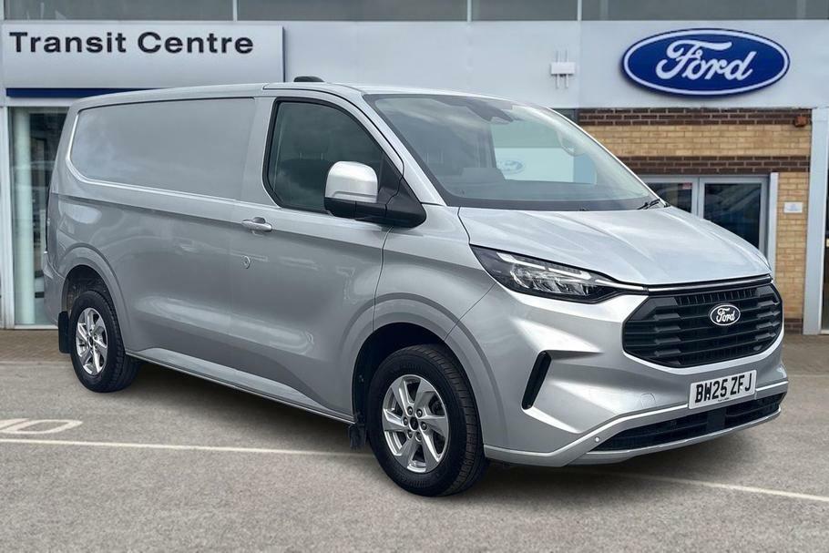 Ford Transit Custom 320 Limited L1 Swb Fwd 2.0 Ecoblue 136Ps Silver