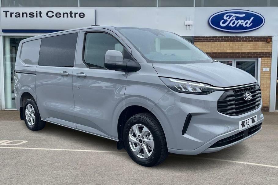 Ford Transit Custom 280 Limited L1 Swb Double Cab Fwd 2.0 Ecoblue 136P Grey
