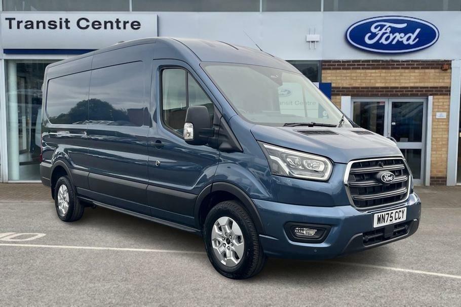 Ford Transit Custom 350 Limited L3 H2 Lwb Fwd 2.0 Ecoblue 165Ps Blue