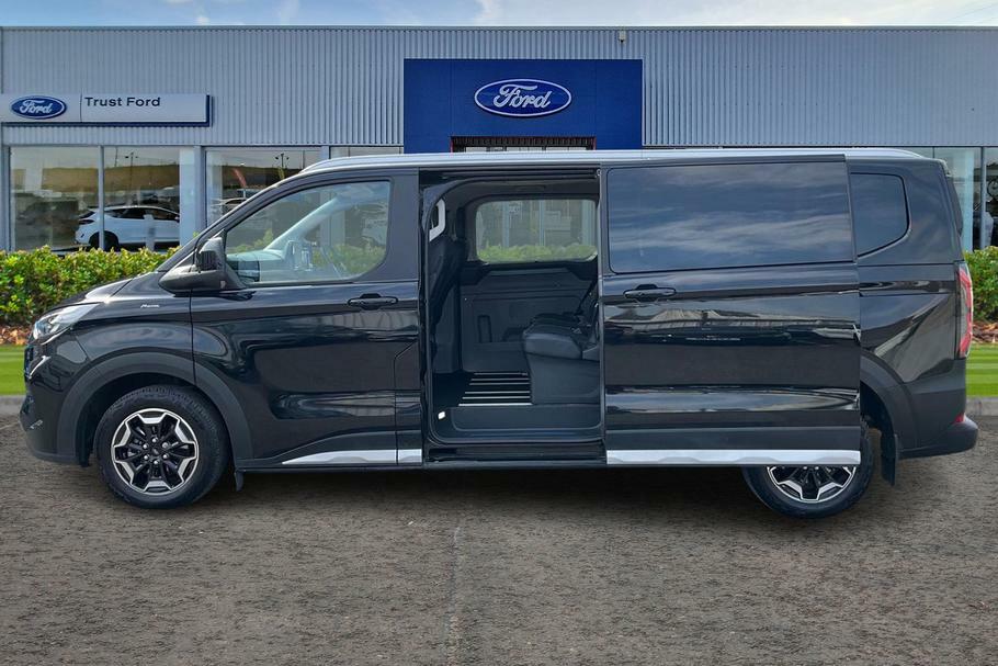 Ford Tourneo Custom 2.0 320 Ecoblue Active Minibus Double Cab Dies Black #5