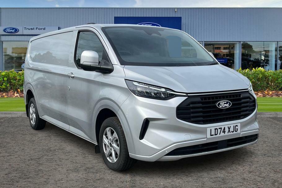 Ford Transit Custom 300 L2 Fwd 2.0 Ecoblue 136Ps H1 Limited Silver