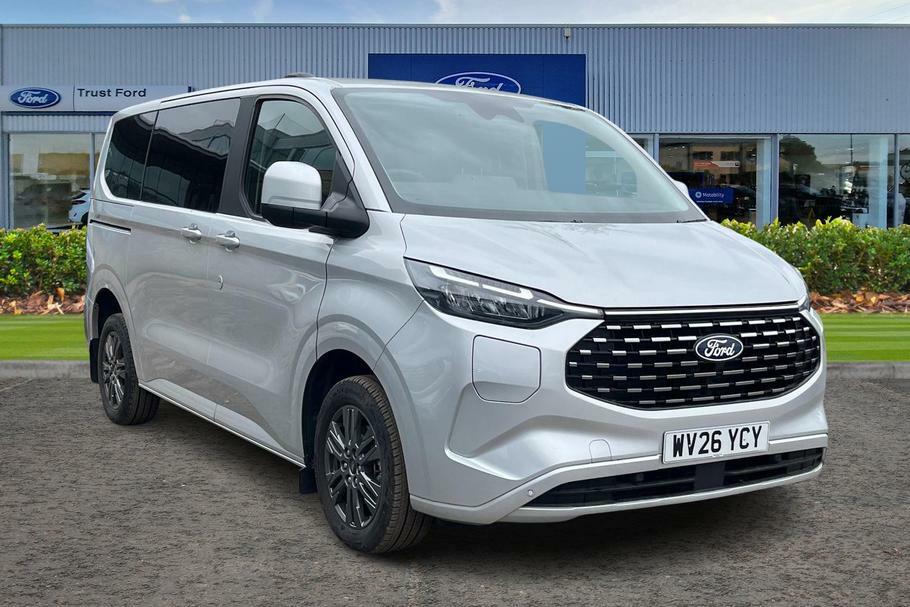 Ford Tourneo Custom 340 L1 Fwd 2.5 Phev 232Ps H1 Titanium 8 Sea Silver
