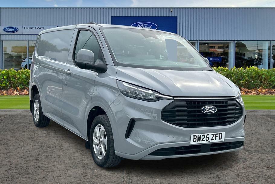 Ford Transit Custom 320 Limited L1 Swb Fwd 2.0 Ecoblue 136Ps Low Grey