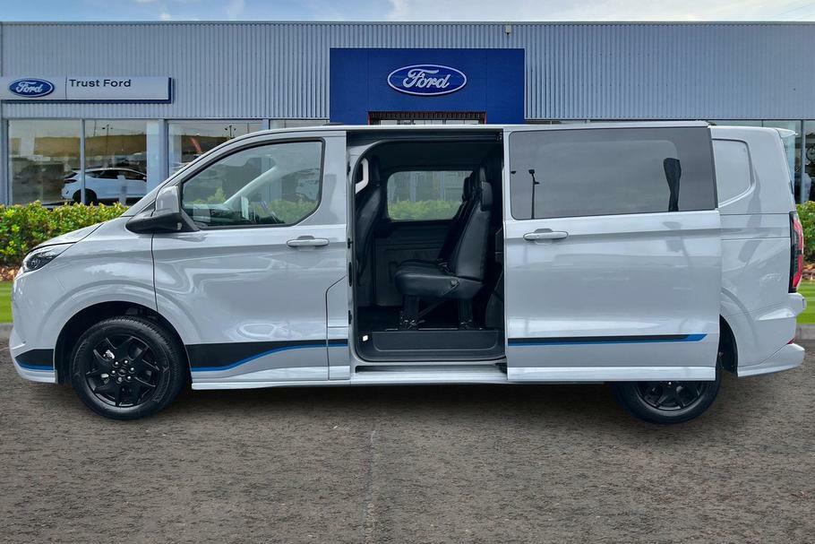 Ford Transit Custom 320 Sport L2 Lwb Double Cab In Van Duratec Ph WN26CUW Grey #5