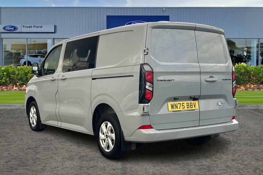 Ford Transit Custom 320 Limited L1 Swb Double Cab In Van 2.0 Ecob Grey #2