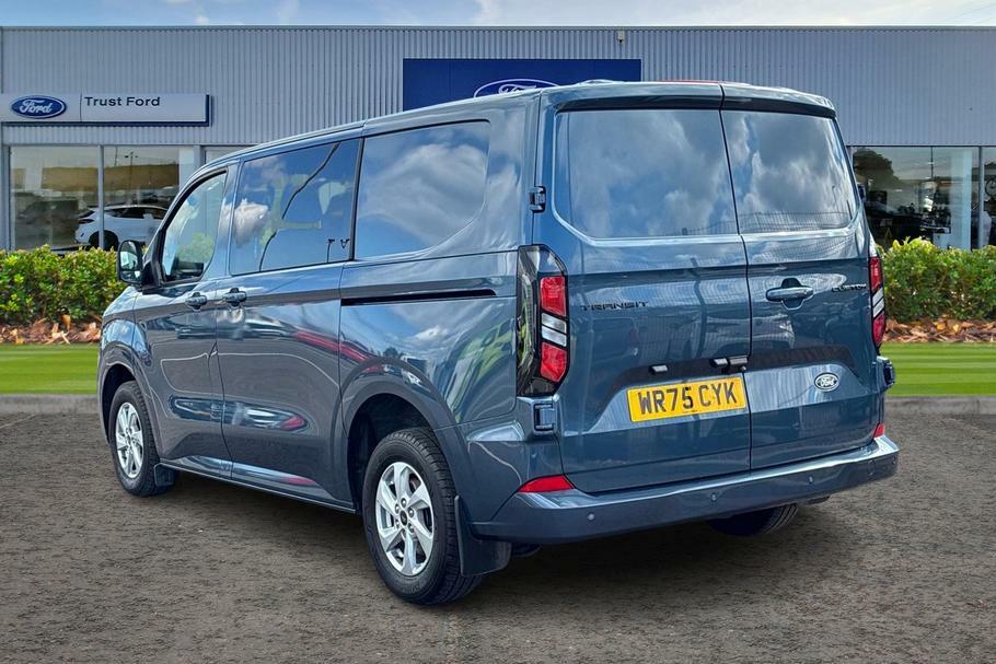 Ford Transit Custom 320 Limited L1 Swb Double Cab In Van 2.0 Ecob WR75CYK Blue #2
