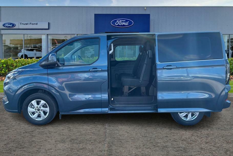 Ford Transit Custom 320 Limited L1 Swb Double Cab In Van 2.0 Ecob WR75CYK Blue #5