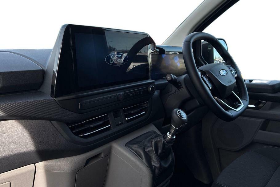 Ford Transit Custom 320 Limited L2 Lwb Double Cab In Van 2.0 Ecoblue 1 YM75BZY Black #3