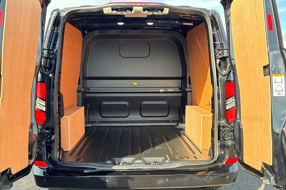 Ford Transit Custom 320 Limited L2 Lwb Double Cab In Van 2.0 Ecoblue 1 YM75BZY Black #6